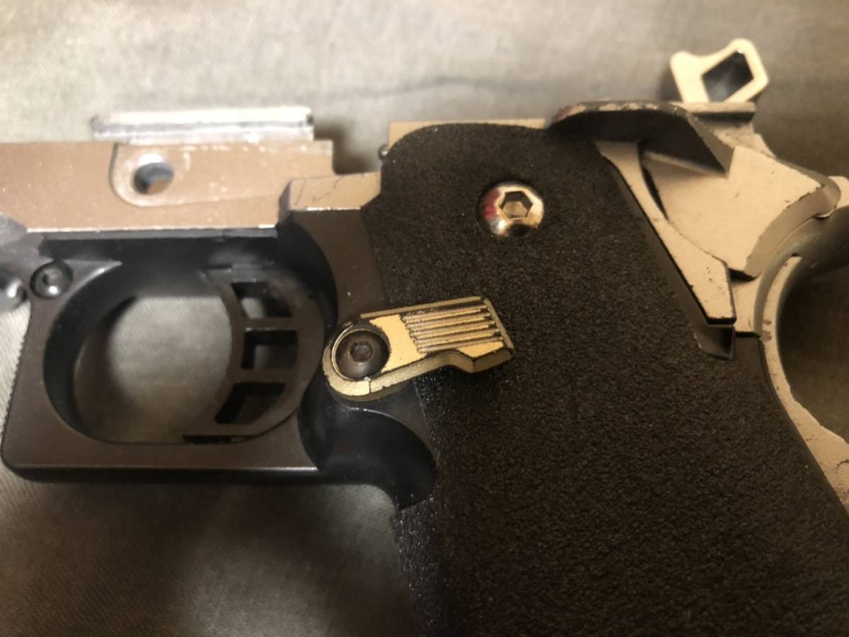 東京マルイ ハイキャパ5.1 ステンレスモデル フレームASSY　※社外パーツ組み込み済み_4