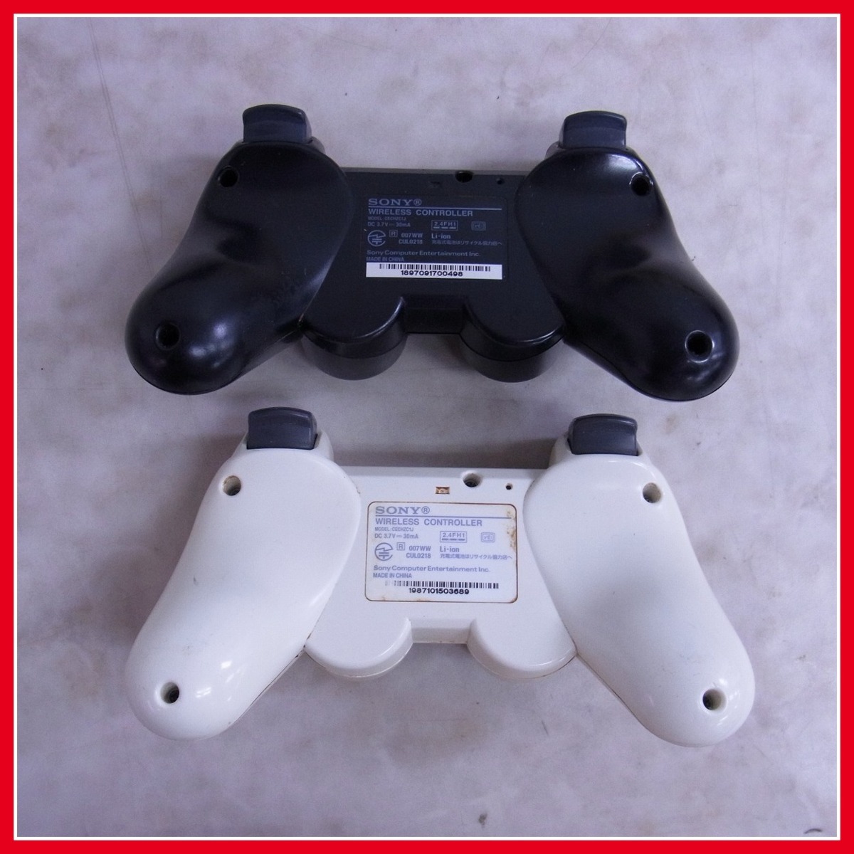 PS3 プレステ3 ワイヤレスコントローラ ブラック/ホワイト まとめて16