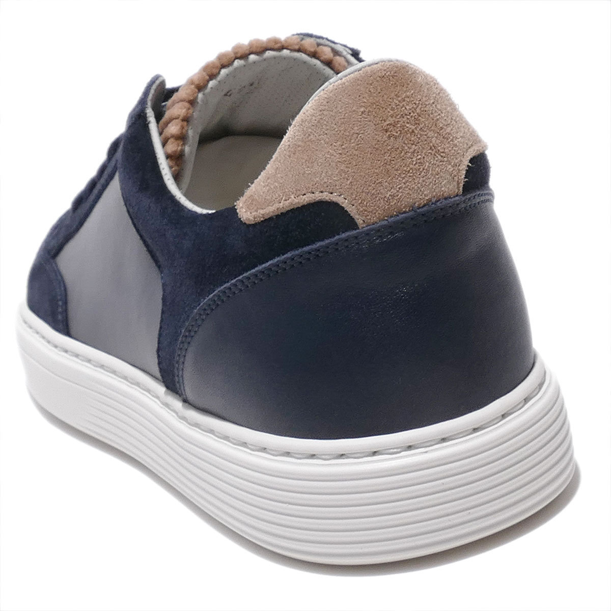 新品42.5サイズ BRUNELLO CUCINELLI レザースニーカー ブルネロ