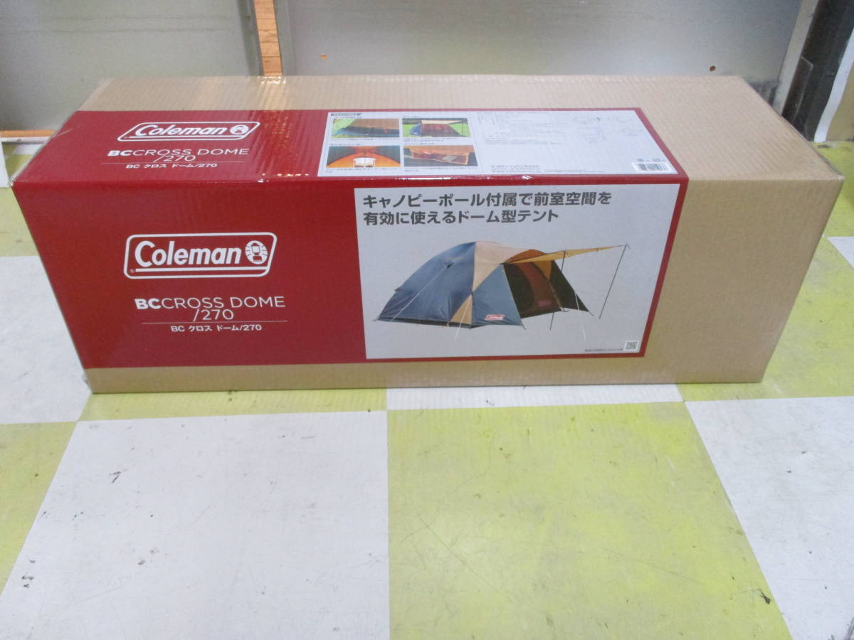 超激得，セール sx367 Coleman コールマン BC CROSS DOME / 270 クロスドーム Model:2000017132 テント 4-5人用(～5人用)｜売買されたオークション情報、yahooの商品情報をアーカイブ公開 - オークファン ～5人用