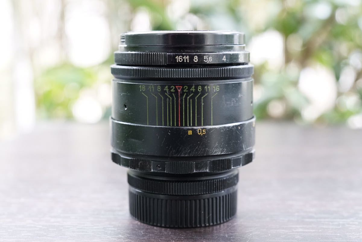 正規品は直営店 並品 Helios-44-2 58mm f2 ヘリオス ぐるぐるボケ