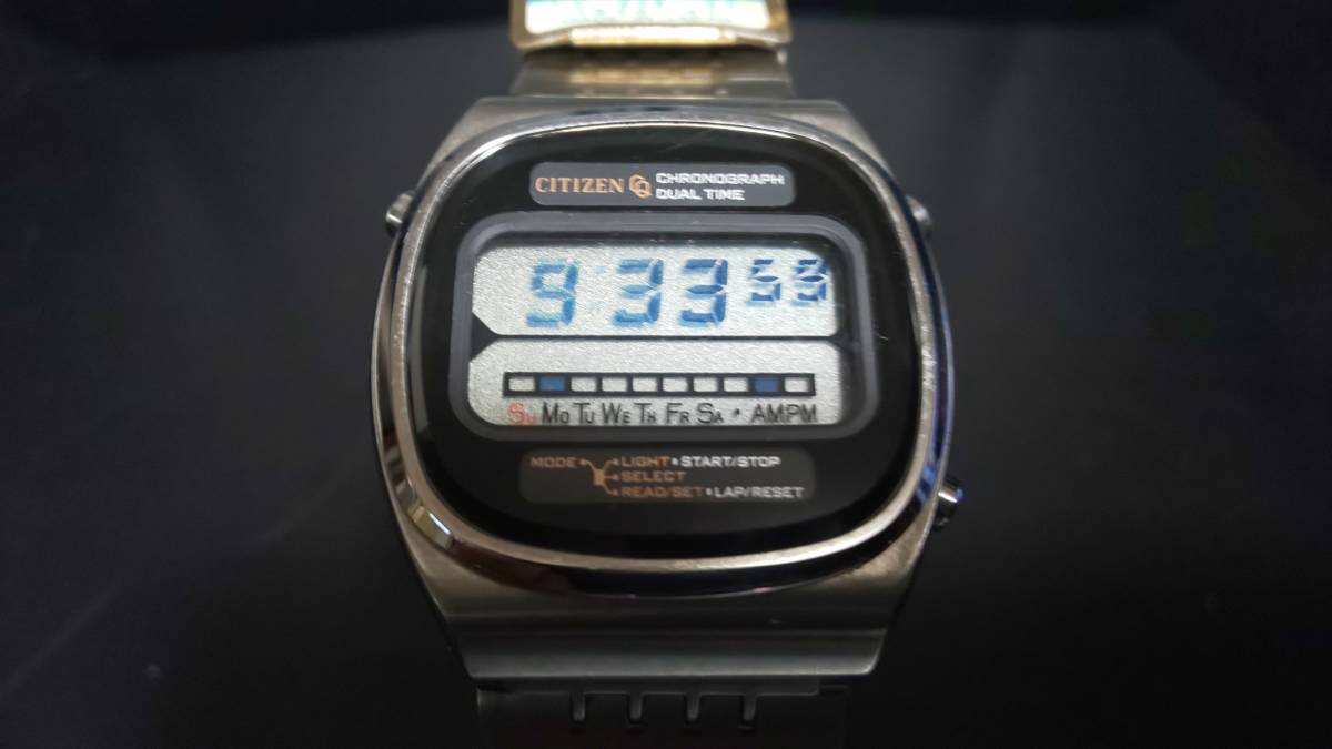 CQ CITIZEN シチズン マルチクロノグラフ レア 良品 4-097661 Y 