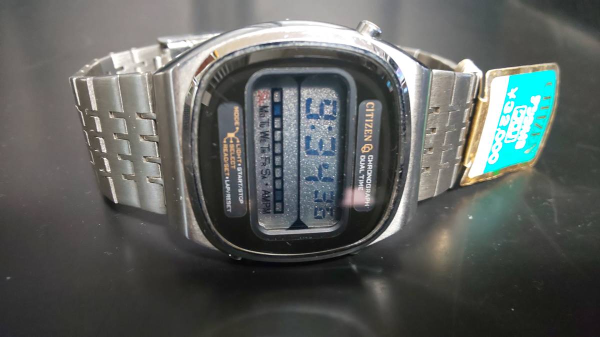 CQ CITIZEN シチズン マルチクロノグラフ レア 良品 4-097661 Y 