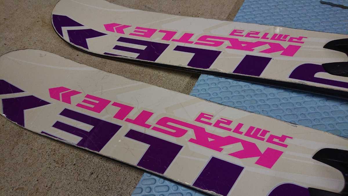 ミッドスキー 123cm☆ケスレー KASTLE PM123☆ビンディング サロモン 