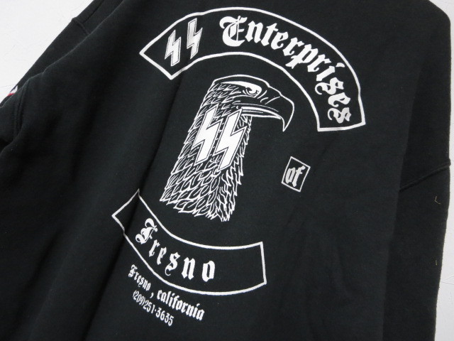 ビンテージSS Enterprises ハーレーダビッドソンUSA製スウェットトレーナー 90’s MADE IN USA HELLS ANGELS ヘルズエンジェルス ハーレー ハーレーダビッドソン スウェットの通販 Enterprises Used プリント