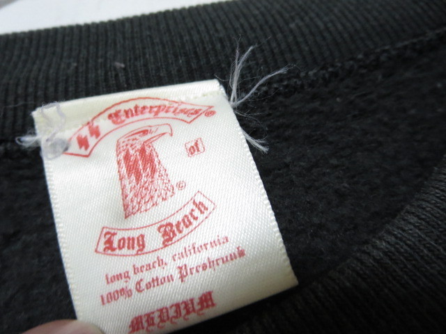 ビンテージSS Enterprises ハーレーダビッドソンUSA製スウェットトレーナー 90’s MADE IN USA HELLS ANGELS ヘルズエンジェルス ハーレー ハーレーダビッドソン スウェットの通販 Enterprises Used プリント