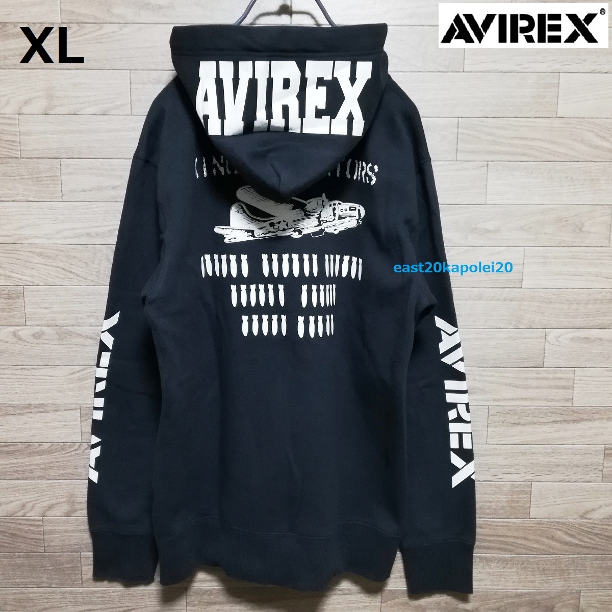 フード AVIREX [アヴィレックス] HOOD ⁄ 半袖 アヴィレックス 