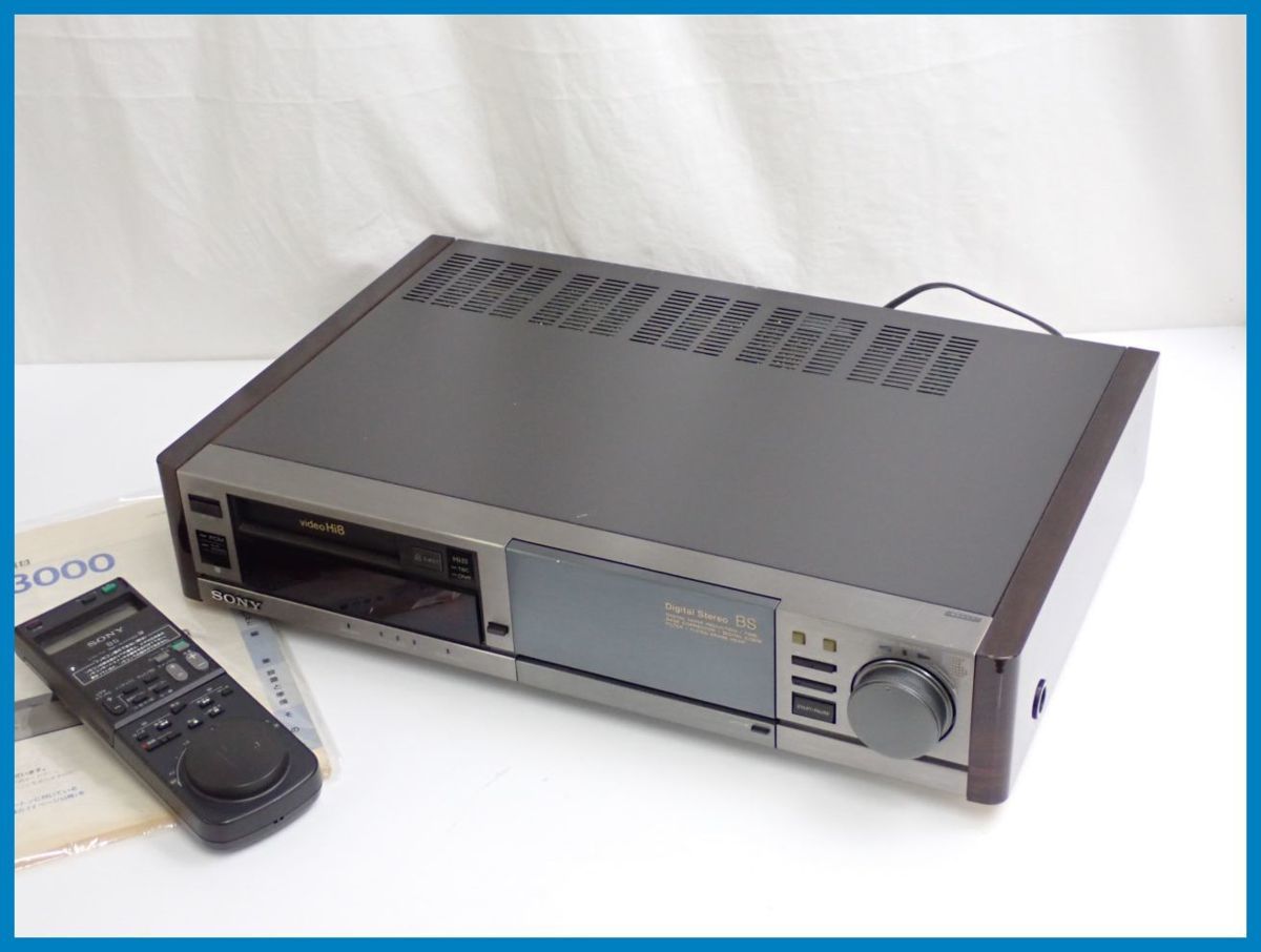 ☆SONY/ソニー ビデオカセットレコーダー Hi8 EV-BS3000/ビデオデッキ