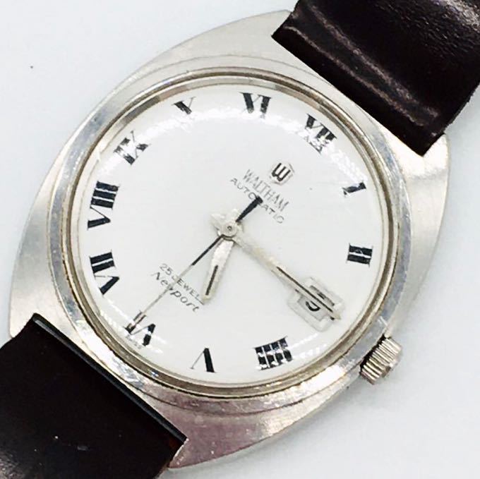 Waltham 自動巻き　腕時計　ニューポート　WORLD Over ジャンク WALTHAM ウォルサム バキューム自動巻き 2026年最新Yahoo!オークション