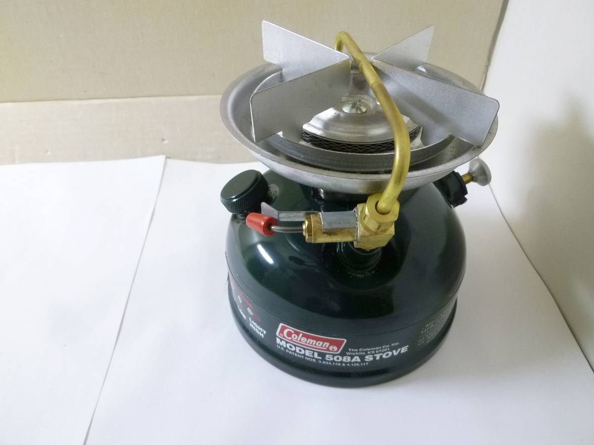 得価，豊富な 4615 Coleman コールマン シングルバーナー 508A ストーブ(ガソリン)｜売買されたオークション情報、yahooの商品情報をアーカイブ公開 - オークファン ガソリン