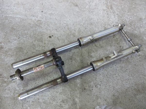 9572】ホンダ.CB350純正フロントフォーク/美品!【茨城発】セニア