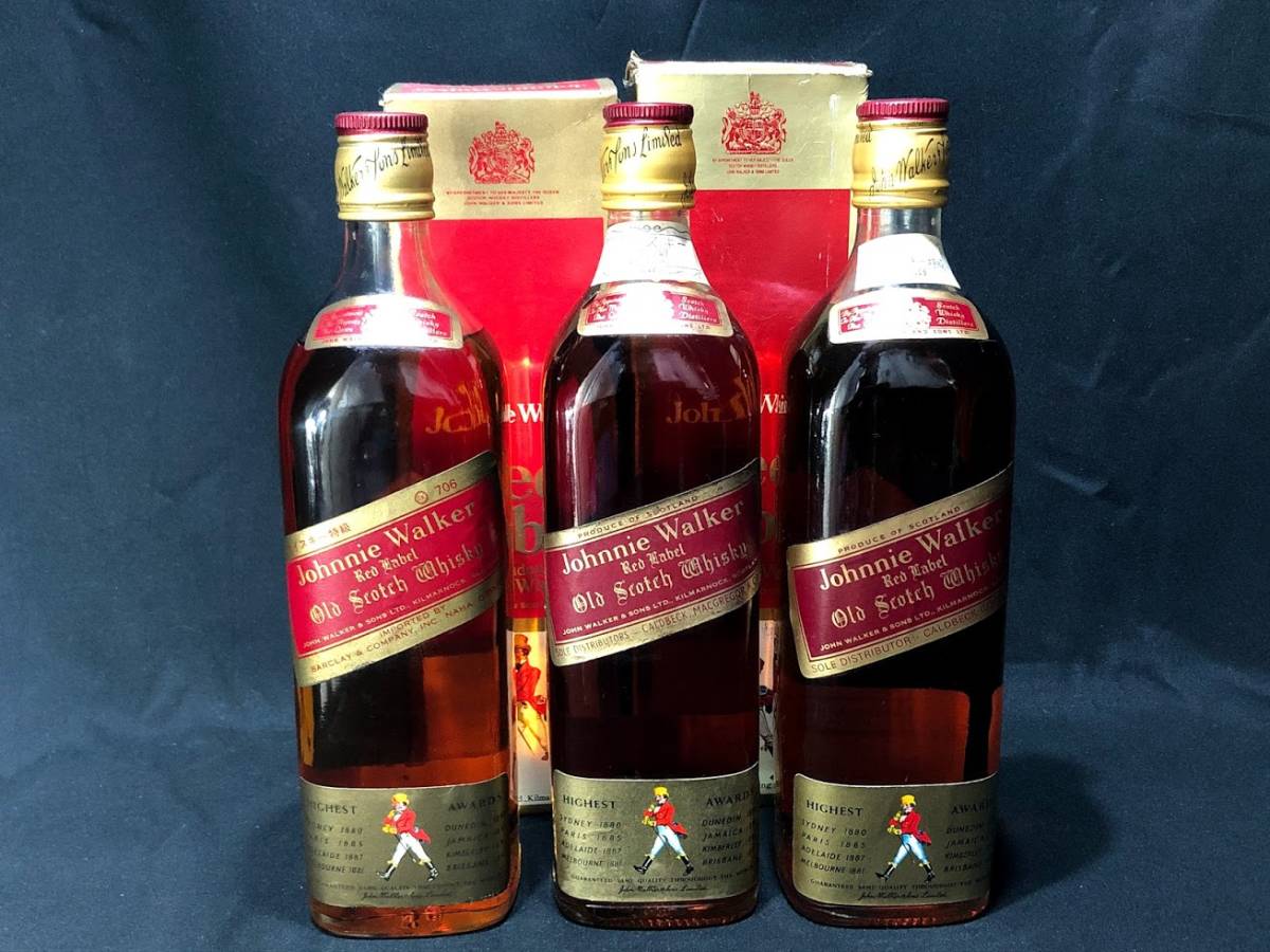 【豊富な，新作登場】 古酒 未開栓 ジョニーウォーカー 赤ラベル 3本セット 特級 Johnny walker 760ml 43度 スコッチ ウイスキー ジョニー(スコッチ)｜売買されたオークション情報、yahooの商品情報をアーカイブ公開 - オ スコッチ
