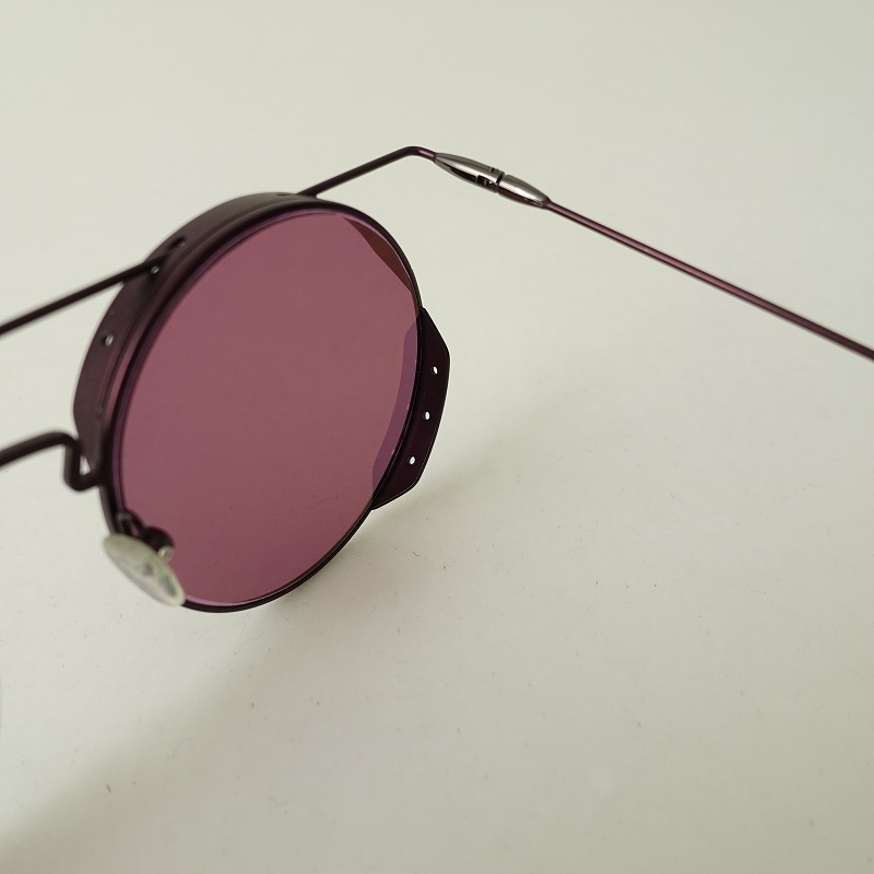 □ヨウジヤマモト Yohji Yamamoto *ラウンドサングラス*53口23 148
