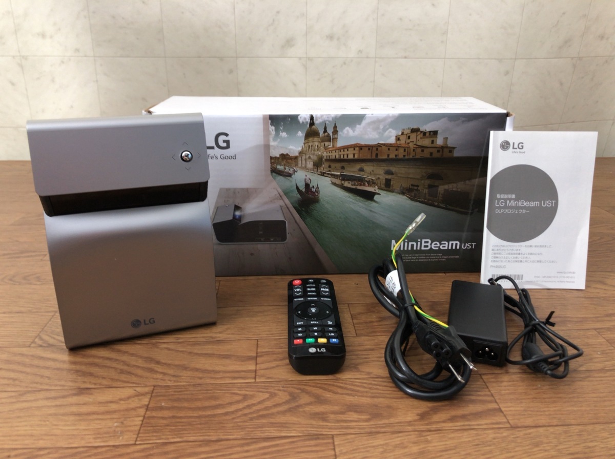 B103T019○LG PH450UG 超短焦点 バッテリー内蔵 LEDプロジェクター