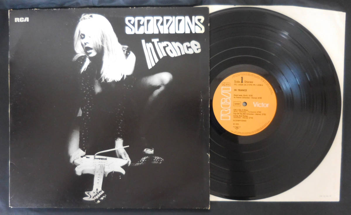 SCORPIONS スコーピオンズ／IN TRANCE　復讐の蠍団　独オリジナル 美盤！