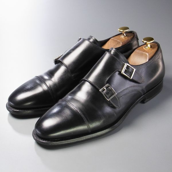 お買い得商品 W7478//イタリア製*サントーニ/Santoni*ダブルモンク