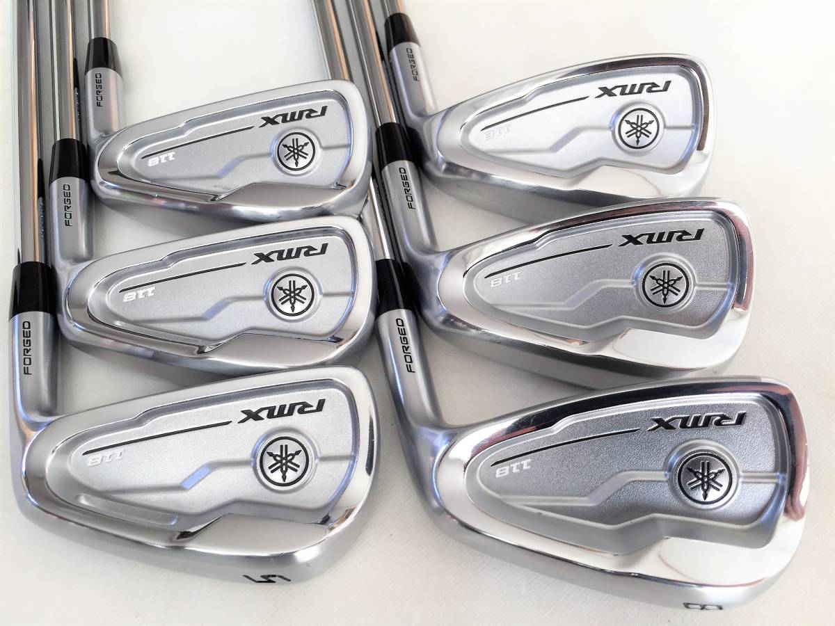 YAMAHA RMX 118 FORGED アイアンセット 6本セット 美良品 ヤマハ RMX 118 リミックス アイアン 5-PW 6本 NS MODUS3