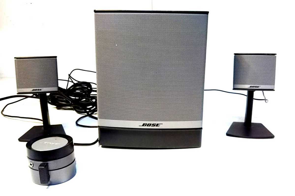 3.BOSE ボーズ スピーカーシステム Computer Music Monitor 中古 小型