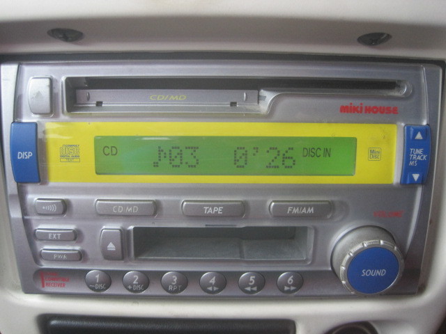 超希少 レア ミキハウス 2DIN 動作確認済 スズキ 純正 ワゴンR MC22S 