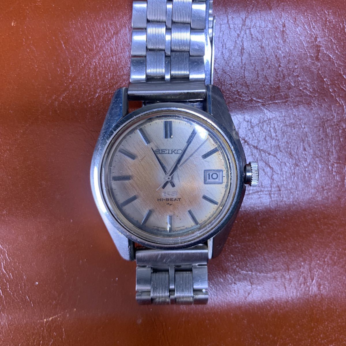 SEIKO KING SEIKO KS HI-BEAT デイト 手巻き 自動巻き アナログ 4502 