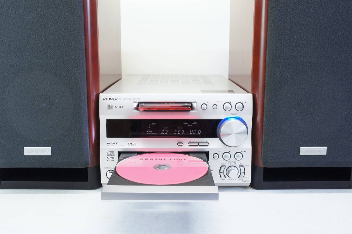 ONKYO FR-N9NX 公式通販 コンポ MD CD USB USB端子装備 チューナコンポ 