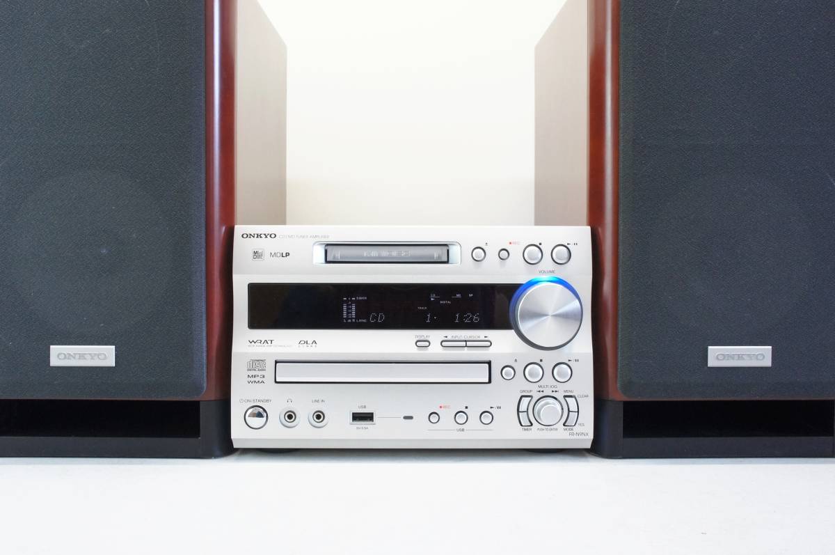 ONKYO FR-N9NX 公式通販 コンポ MD CD USB USB端子装備 チューナコンポ