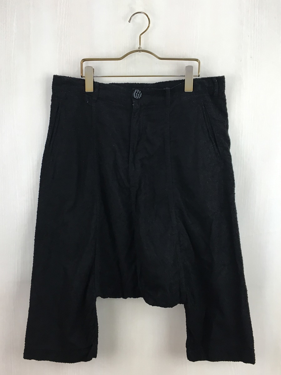 COMME des GARCONS HOMME PLUS◆サルエルパンツ/M/ウール/BLK/PK-083/AD2012