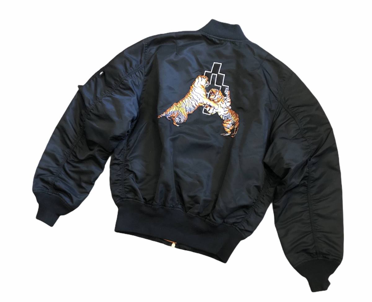 定価124300円☆ MARCELO BURLON × ALPHA INDUSTRIES TIGER MA-1 JACKET