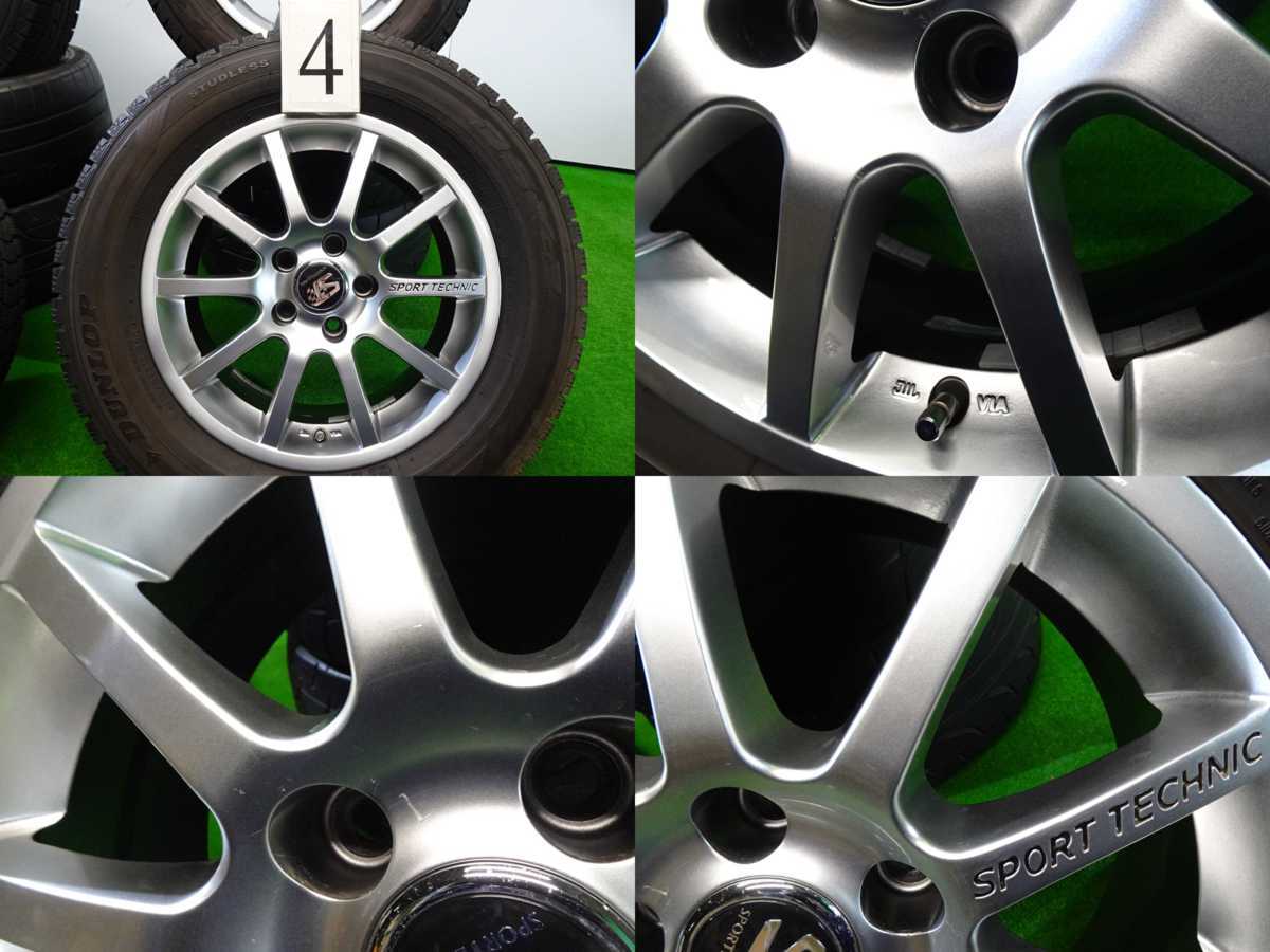 4本 スポーツテクニック 16インチ 6.5J +33 5H 112 スタッドレス 