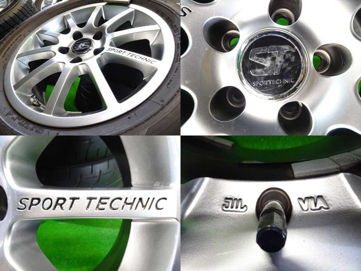 4本 スポーツテクニック 16インチ 6.5J +33 5H 112 スタッドレス 