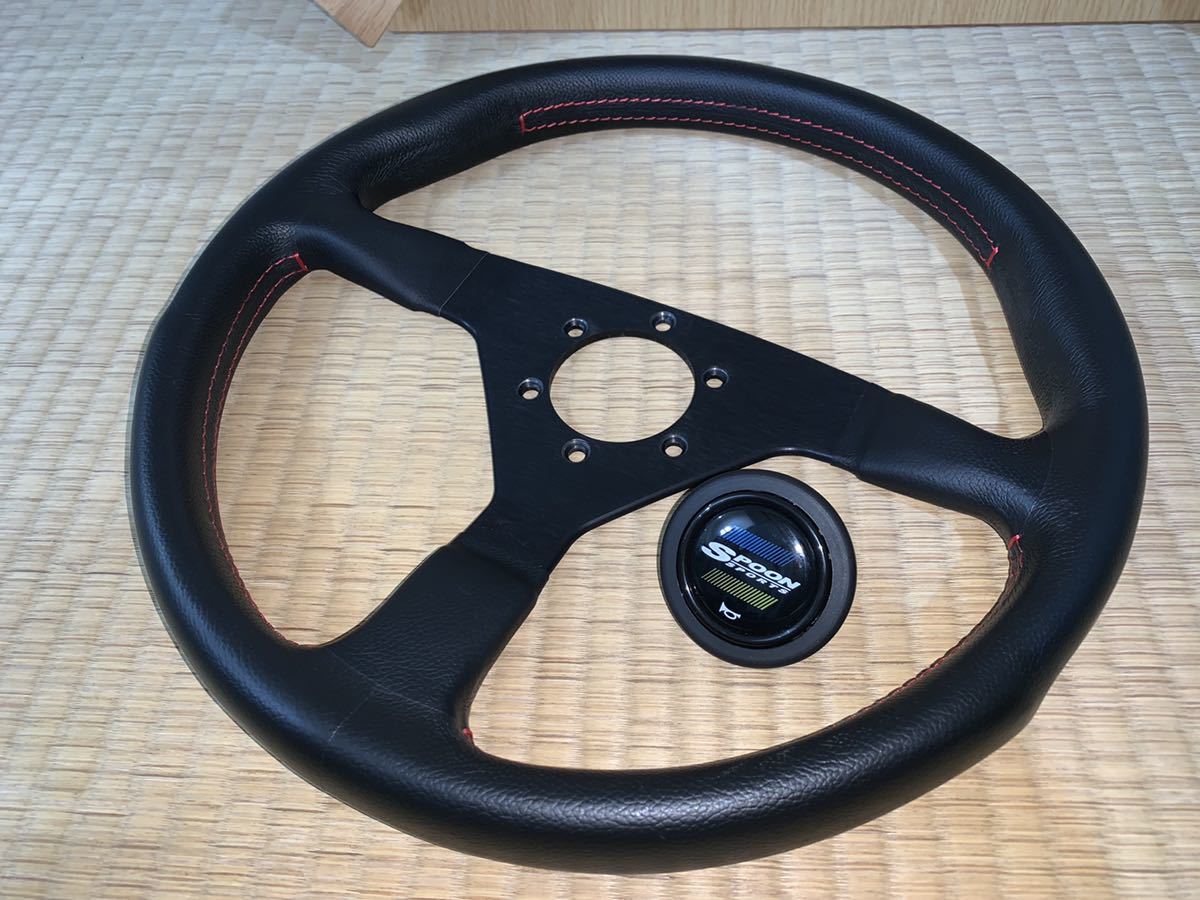 スプーン momo ステアリング ホンダ車に ステアリング momo SPOON 未