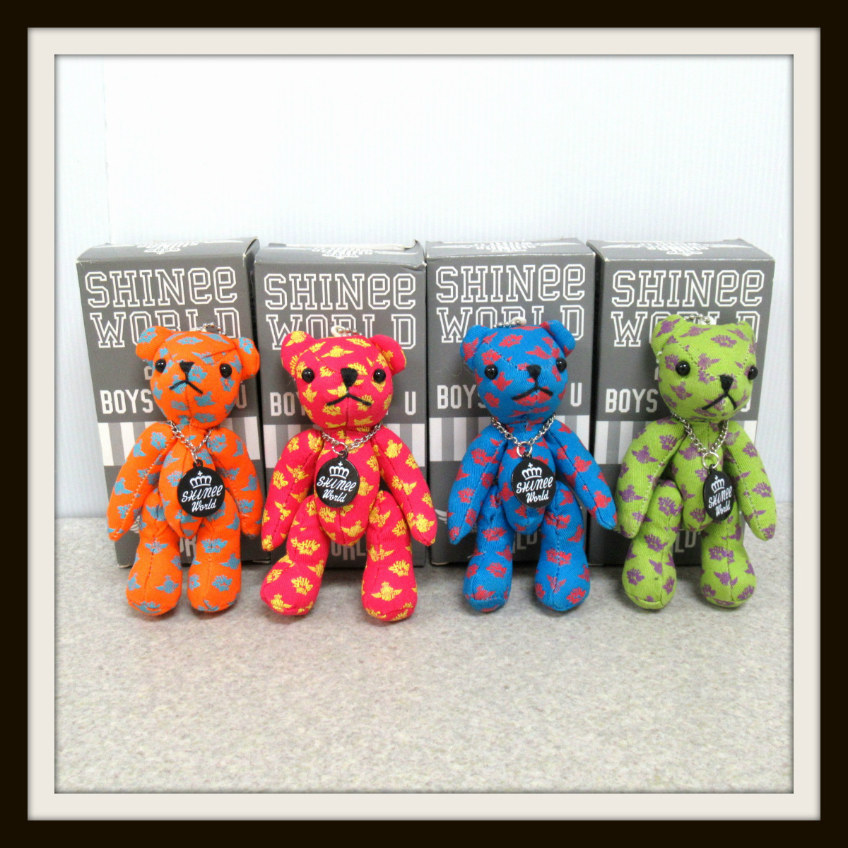 SHINee 2013 ベア FC限定 （駿河屋 -<中古>SHINee ベアキーホルダー 