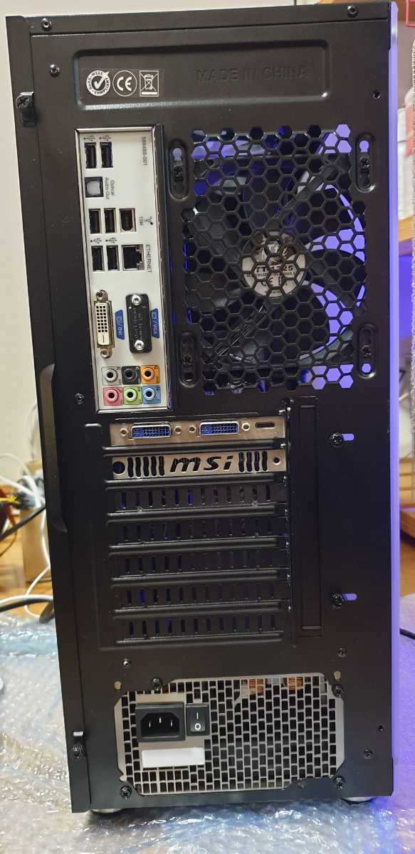 デスクトップPC Core i7 4C/8T ／ Windows10 pro 20H2 ／ 4Gbメモリ