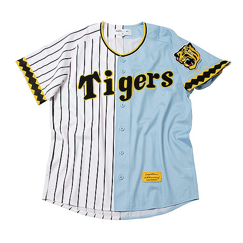 定価6，600円★限定1000着★阪神タイガース デザインジャージ アーバンリサーチコラボ（ハーフ＆ハーフ）Ｓサイズ★新品袋入り