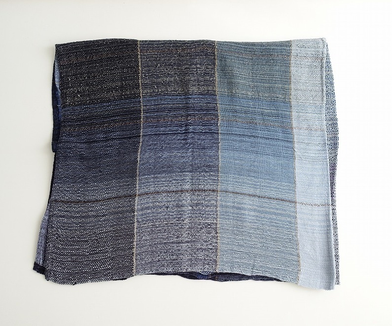 □【美品】ダニエラグレジス DANIELA GREGIS *大判リネンストール*麻 
