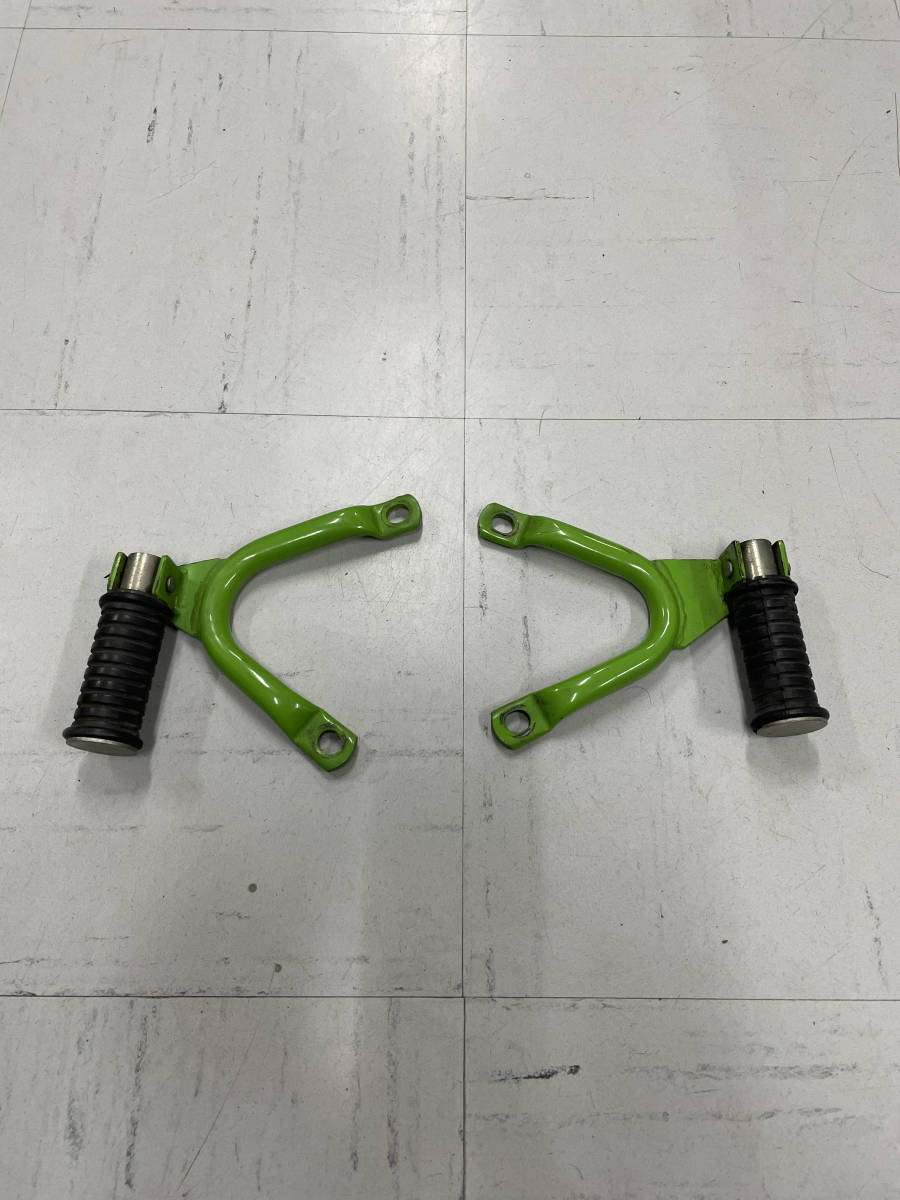 確認用〈4〉 KDX125SR タンデムステップ 備品 レア Kawasaki 川崎重工 2スト バイク