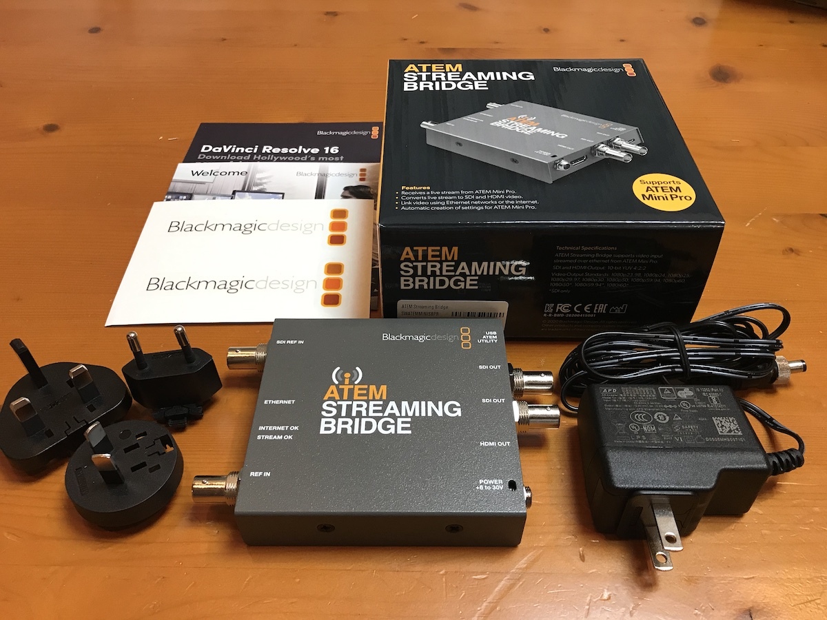 ATEM Blackmagic Design Mini | Pro Streaming Bridge Live HDMI