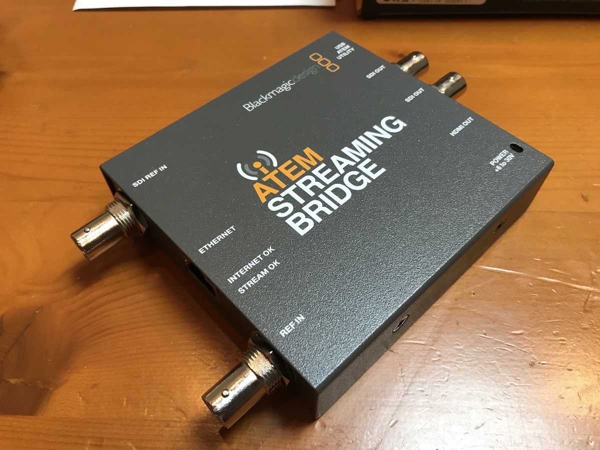 ATEM Blackmagic Design Mini | Pro Streaming Bridge Live HDMI
