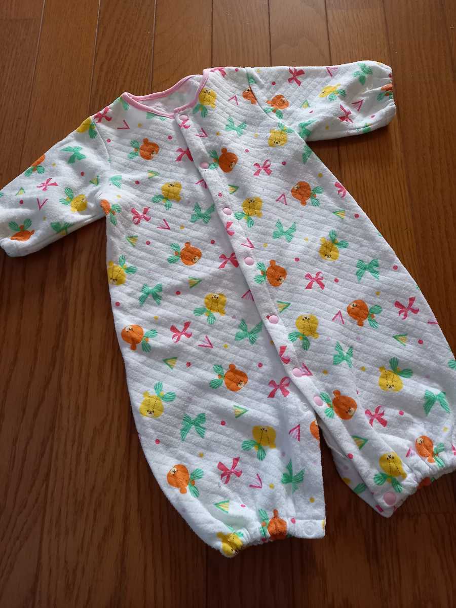 バースディ ツーウェイオール 70 カバーオール ロンパース 出産準備 ルルロロ くまの学校 70 65 74cm 売買されたオークション情報 Yahooの商品情報をアーカイブ公開 オークファン Aucfan Com