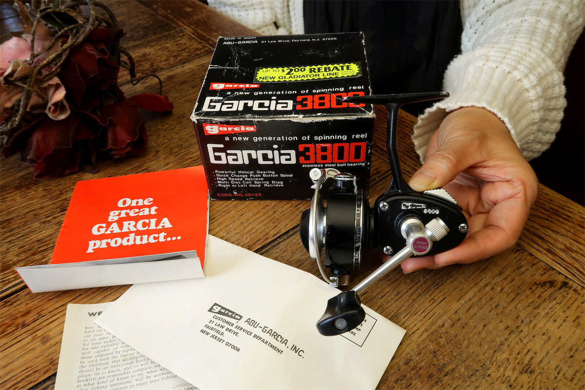 Garcia 0 Reel Vintage Spinning Fishing | eBay スピニングリール
