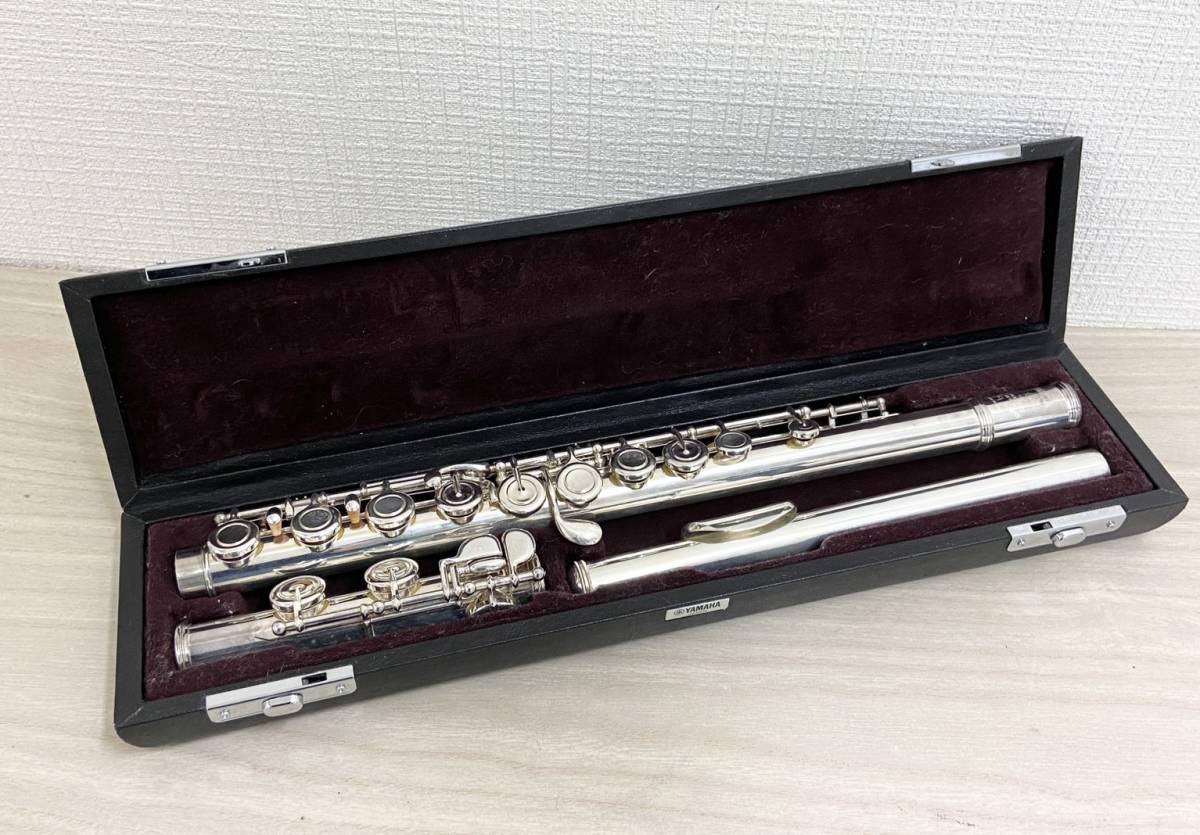 YFL514 シルバー製 フルート本体 ケース付き フルート YAMAHA YFL-514 0 頭部管銀製 YFL プロモデル ハードケース