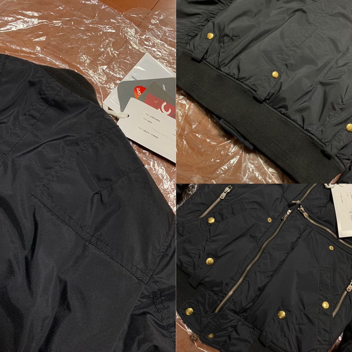 美品 定価9.6万 16AW ソロイスト soloist flight jacket 44 MA-1 