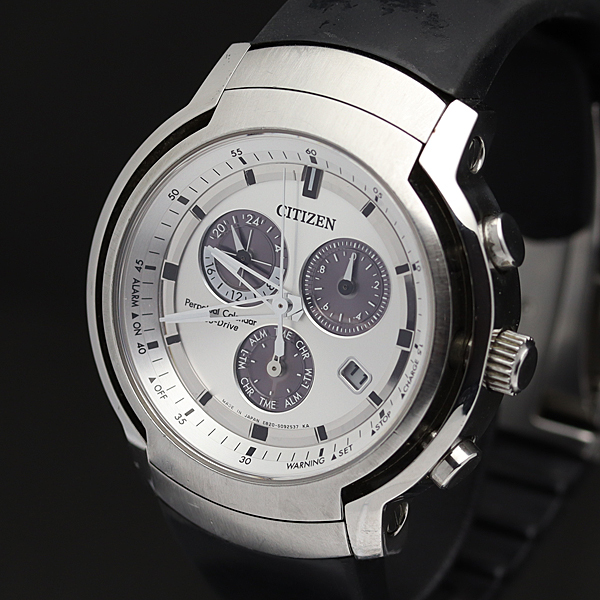 稼働】CITIZEN エコドライブ E820 パーペチュアルカレンダー 腕時計 1 