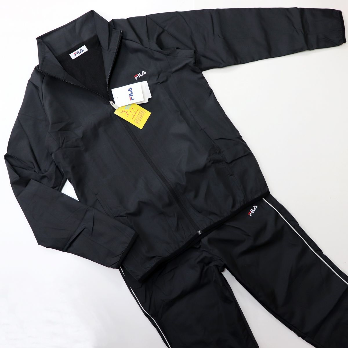 【爆買い，100%新品】 FILA フィラ 冬用 セットアップ スーツ 上下セット フリース ウインドブレーカー 防風 防寒 紫外線対策 SET449317-BK-LL 一 五 参 QWER(フィラ)｜売買されたオークション情報、yahooの商品情報をアー シャツ