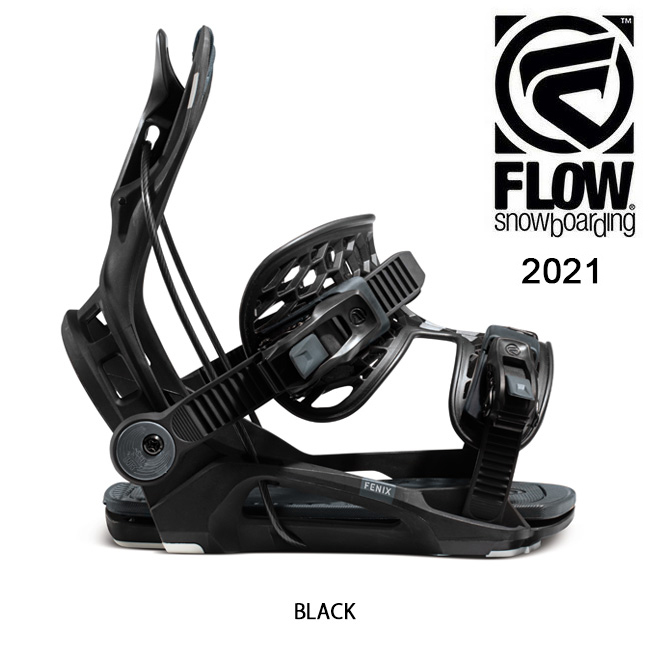 FLOW FENIX FUSION 1円 FLOW⁄フロー スノーボード ビンディング 23-24