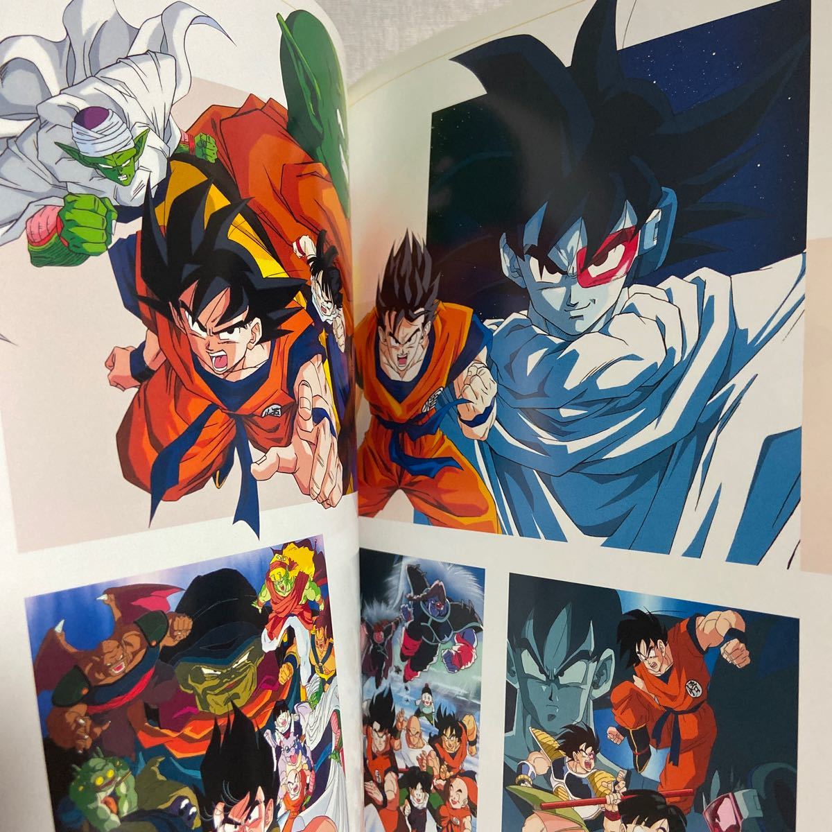 初版 帯付き ドラゴンボールZ 金色の戦士 アニメ イラスト集 鳥山明 本