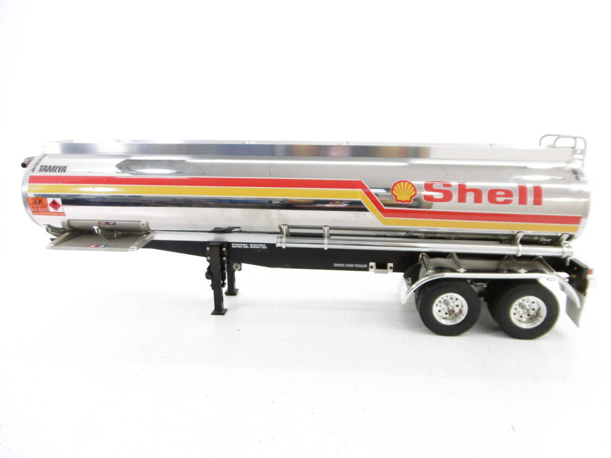 希少当時物未組立品TAMIYA 1/14 タンク・セミトレーラーShell