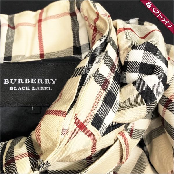 BURBERRY BLACKLABEL ノバチェック アンコンジャケット バーバリーブラックレーベル ジャケット LABEL ノバチェック BLACK