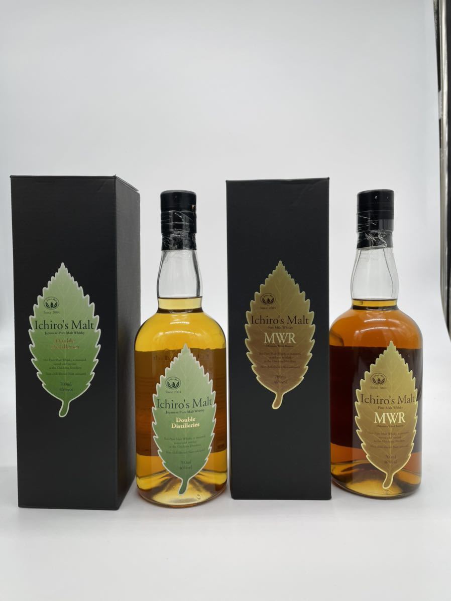 2本セット】Ichiro's Malt（イチローズモルト）DD ダブルディスティ