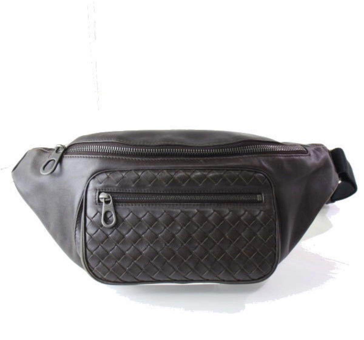 ☆極美品 BOTTEGA VENETA ボッテガベネタ 本革ショルダーバッグ/ボディ 